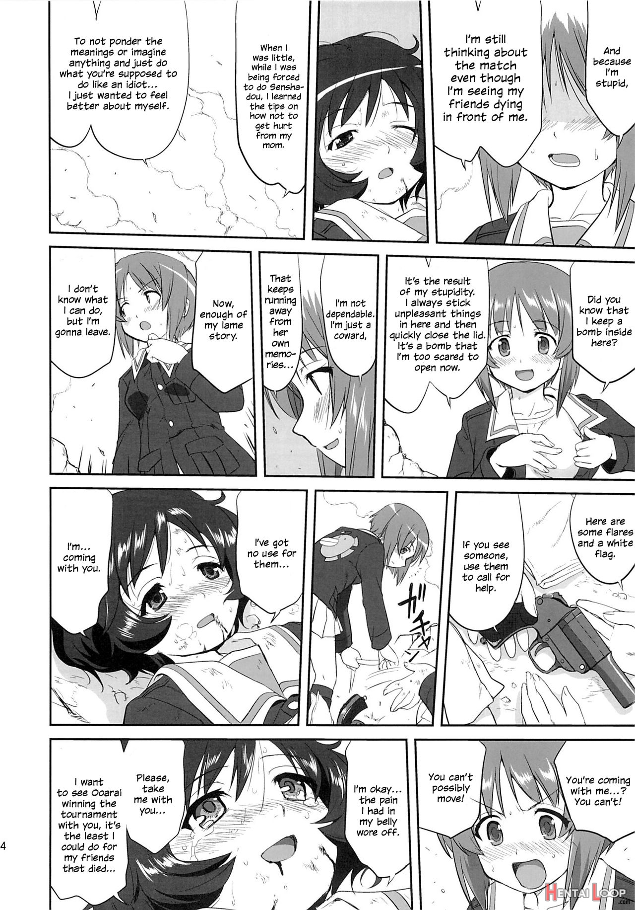 Yukiyukite Senshadou Kuromorimine No Tatakai page 53