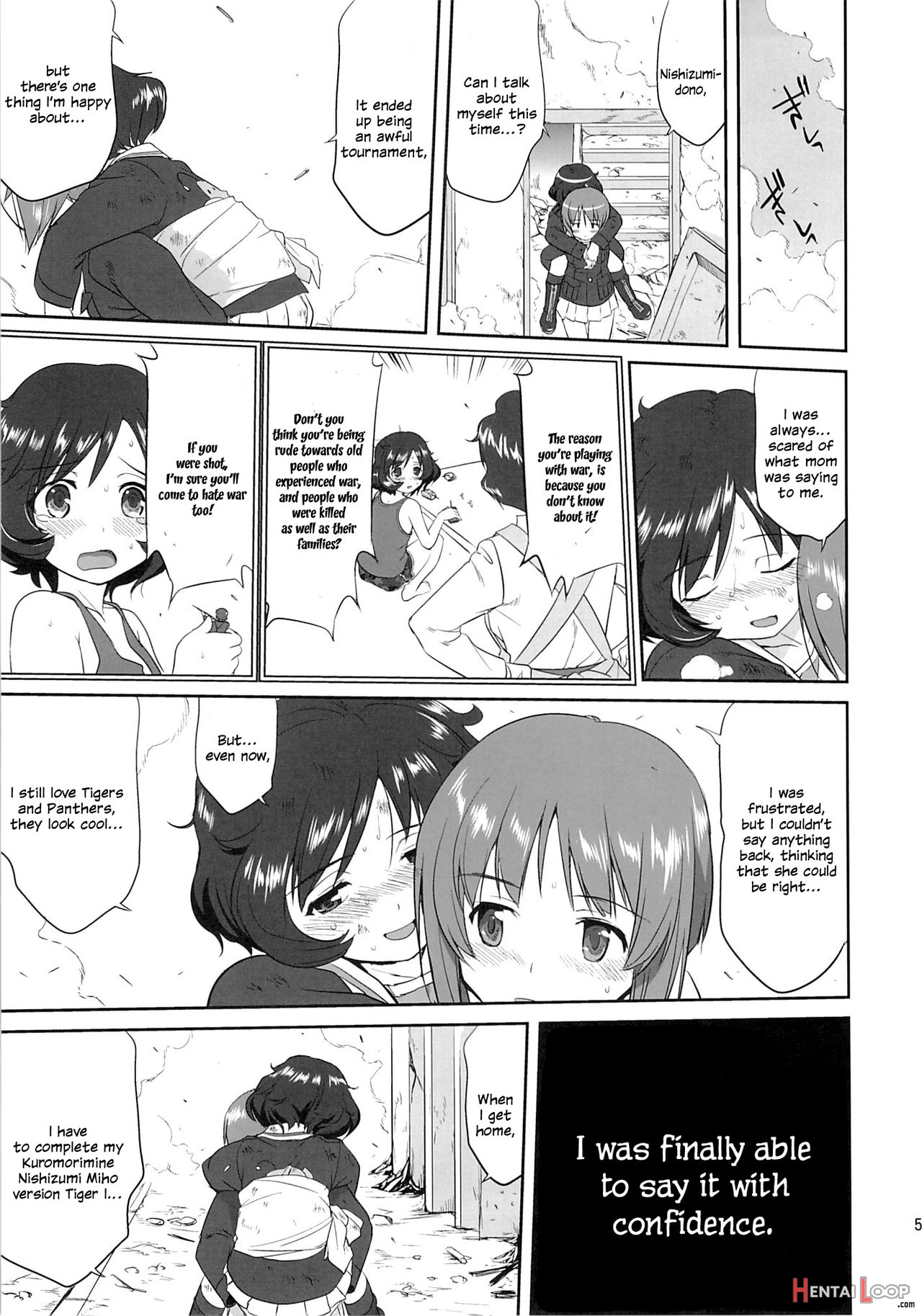 Yukiyukite Senshadou Kuromorimine No Tatakai page 54