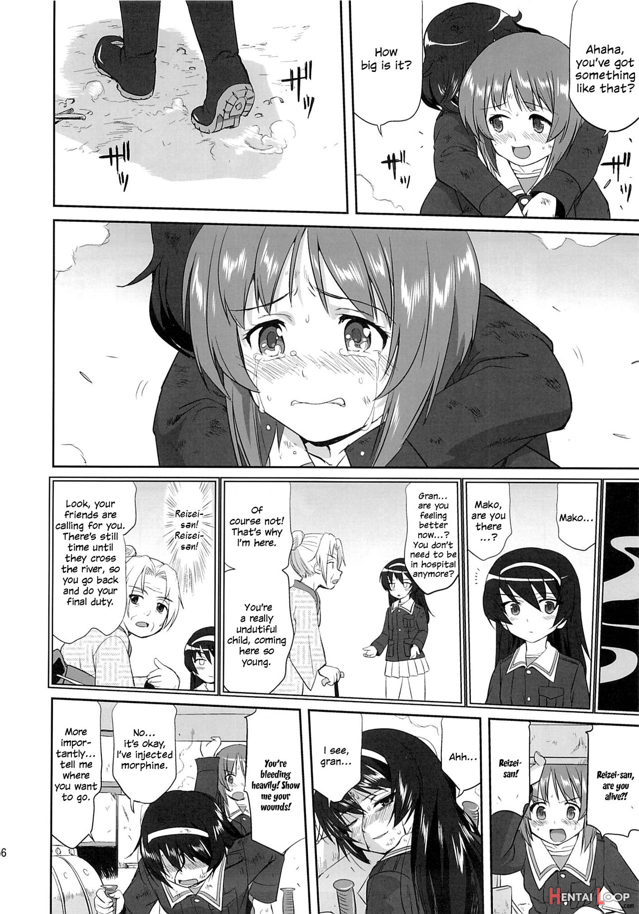 Yukiyukite Senshadou Kuromorimine No Tatakai page 55