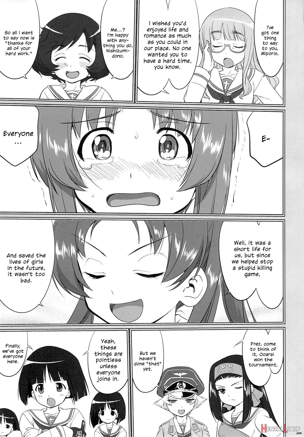 Yukiyukite Senshadou Kuromorimine No Tatakai page 76