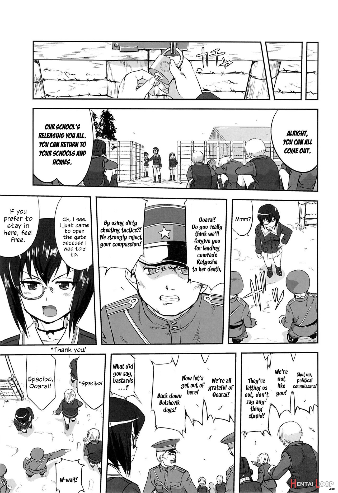 Yukiyukite Senshadou Kuromorimine No Tatakai page 8