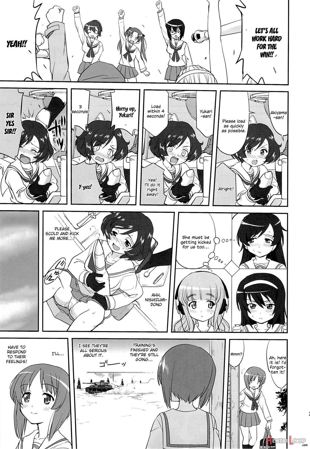 Yukiyukite Senshadou page 28