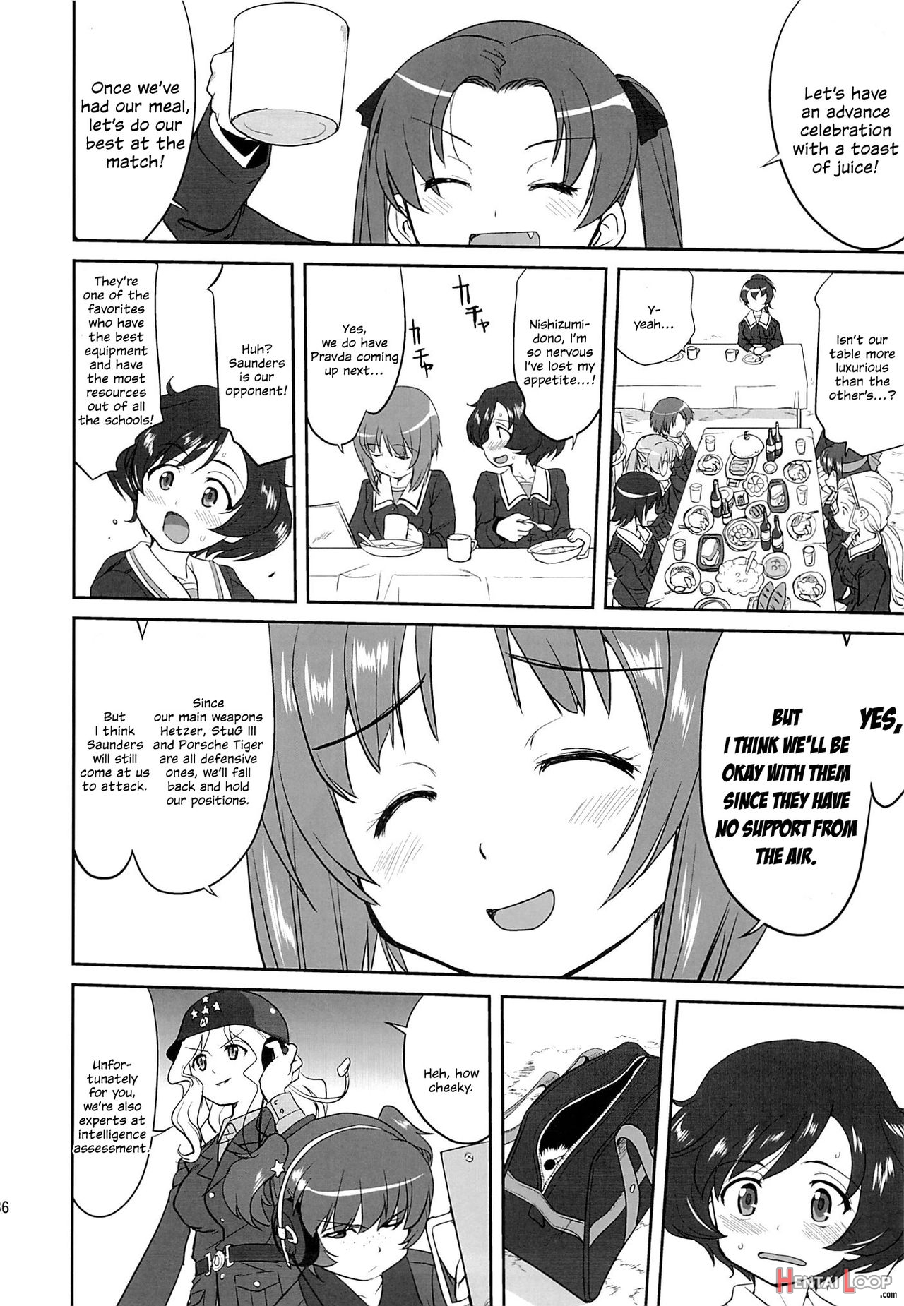 Yukiyukite Senshadou page 35