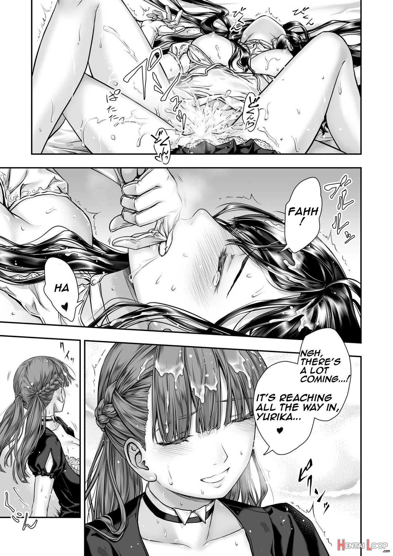 Yurika To Kawakanai Shiitsu Midare Yuri page 35