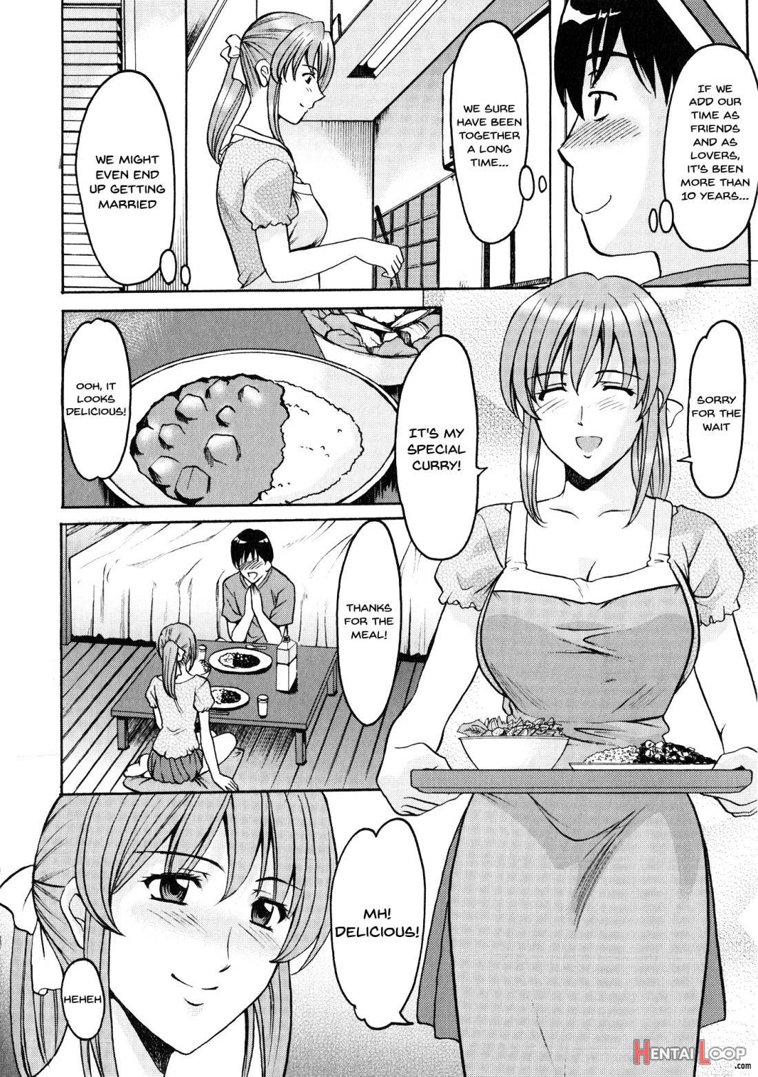 Yuuwaku no Toshiue Apartment page 110