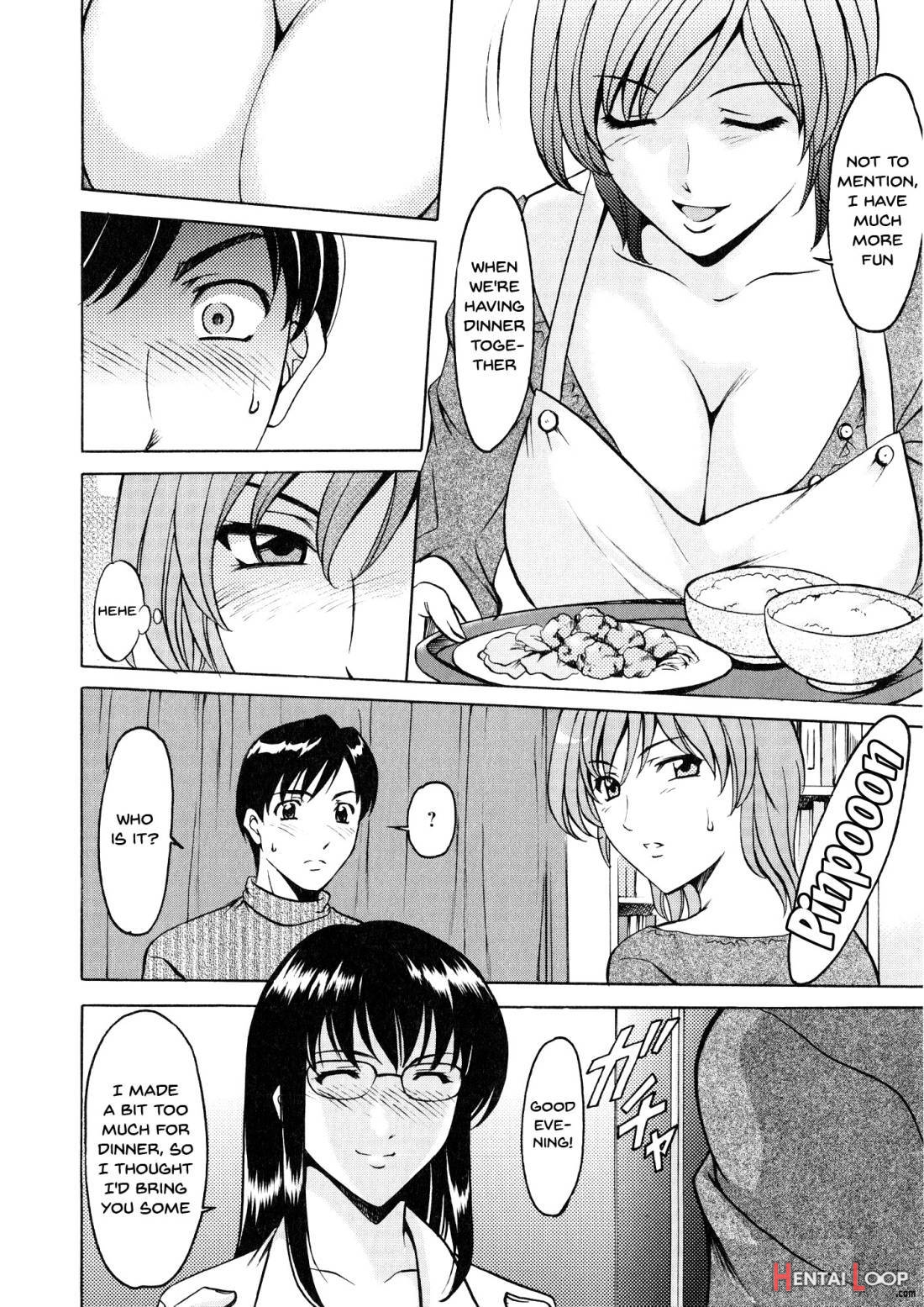 Yuuwaku no Toshiue Apartment page 90