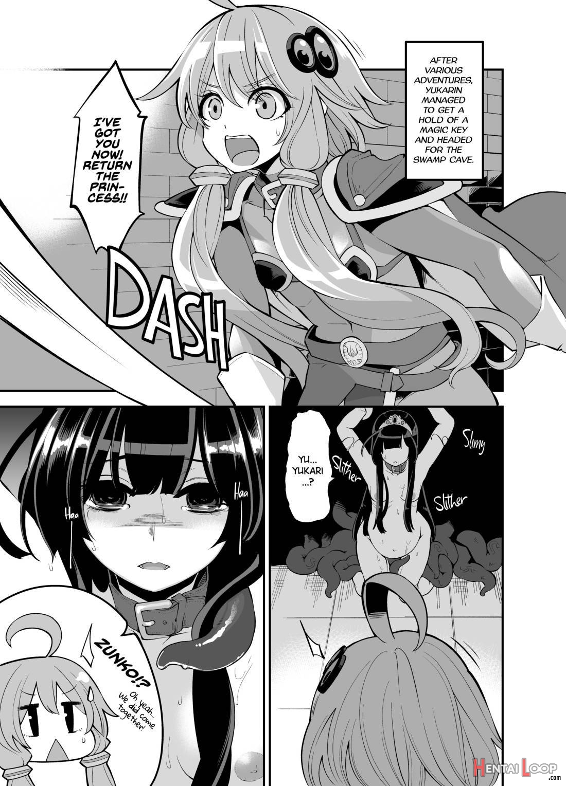 Yuzuki Yukari’s Lewd Dragon Quest Adventure page 14