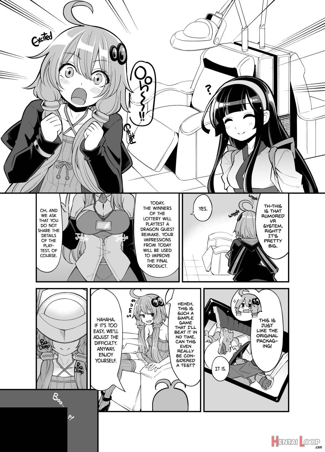 Yuzuki Yukari’s Lewd Dragon Quest Adventure page 2