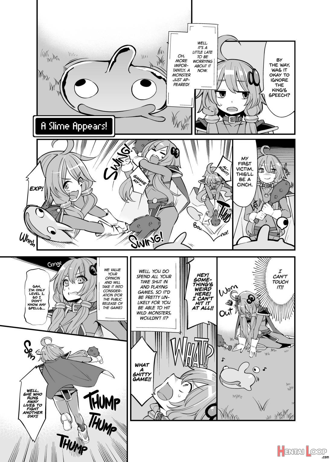 Yuzuki Yukari’s Lewd Dragon Quest Adventure page 4