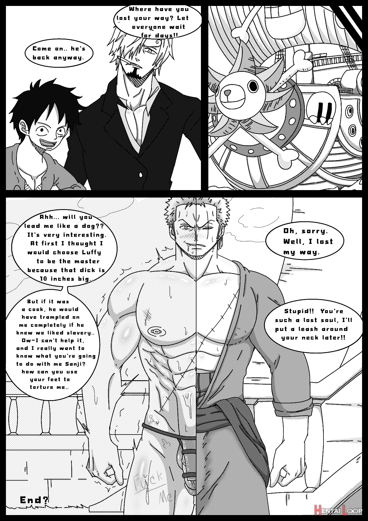 Zoro Slave Of The Celestial Dragons page 21